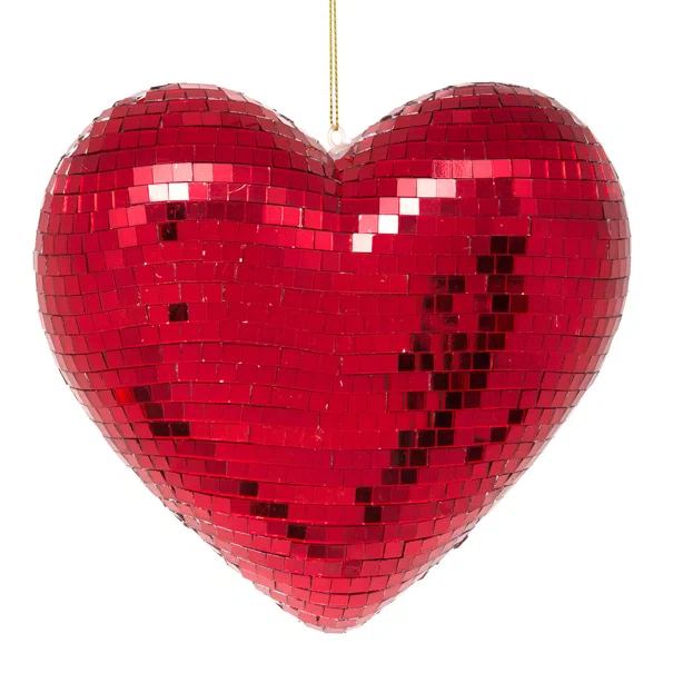 Στολίδι Χριστουγεννιάτικο (15.5x5.3x15) A-S Disco Heart 215788