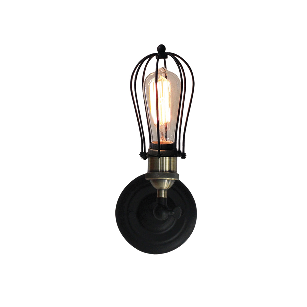 Απλίκα Τοίχου Homelighting Tuko 77-2157 Bronze