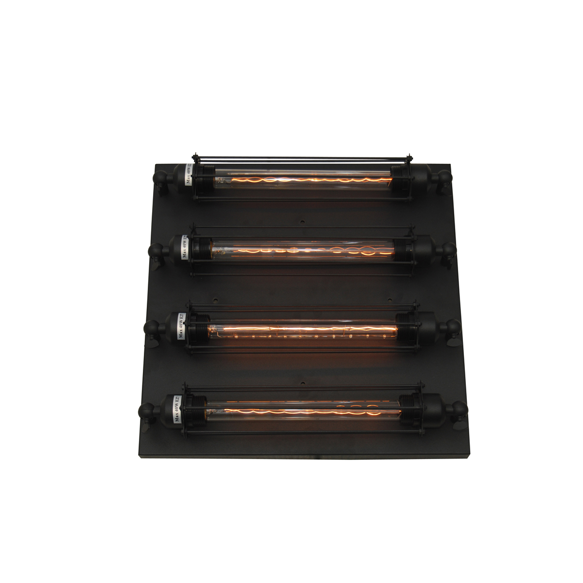 Φωτιστικό Πλαφονιέρα Homelighting Toro 77-2602 Black