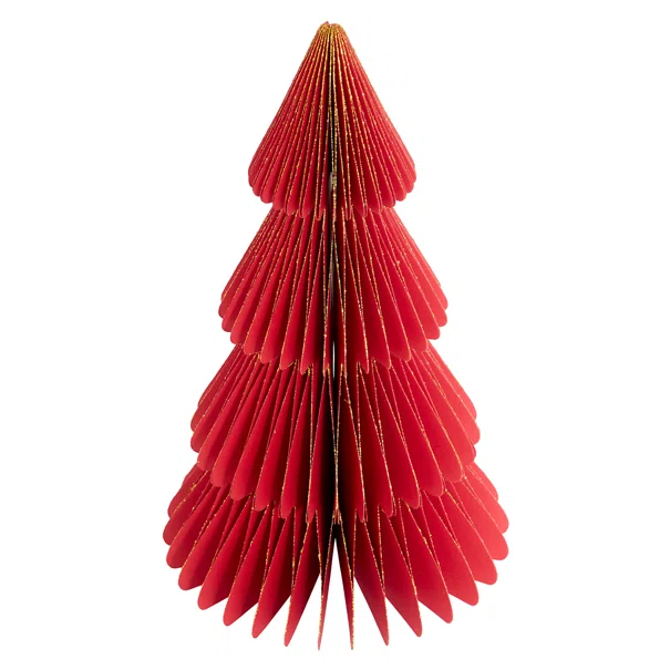 Χριστουγεννιάτικο Δεντράκι (Φ18.5x30) A-S Paper Tree Red 216679