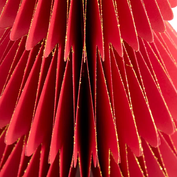 Χριστουγεννιάτικο Δεντράκι (Φ18.5x30) A-S Paper Tree Red 216679