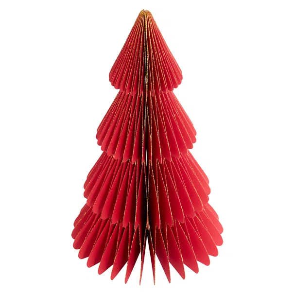 Χριστουγεννιάτικο Δεντράκι (Φ18.5x30) A-S Paper Tree Red 216679