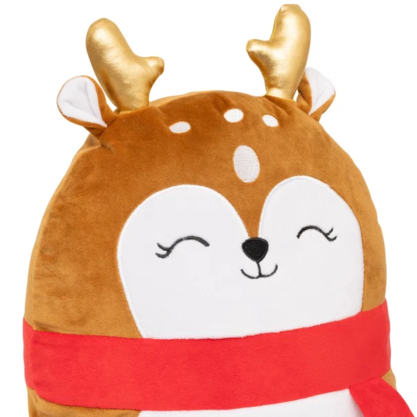 Χριστουγεννιάτικο Λούτρινο Ζωάκι (26x15x35) A-S Squishy Reindeer Plush 208637B