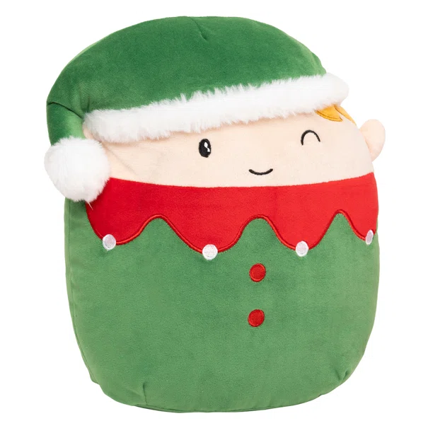 Χριστουγεννιάτικο Λούτρινο Ζωάκι (26x13x32) A-S Squishy Elf Plush 208637C