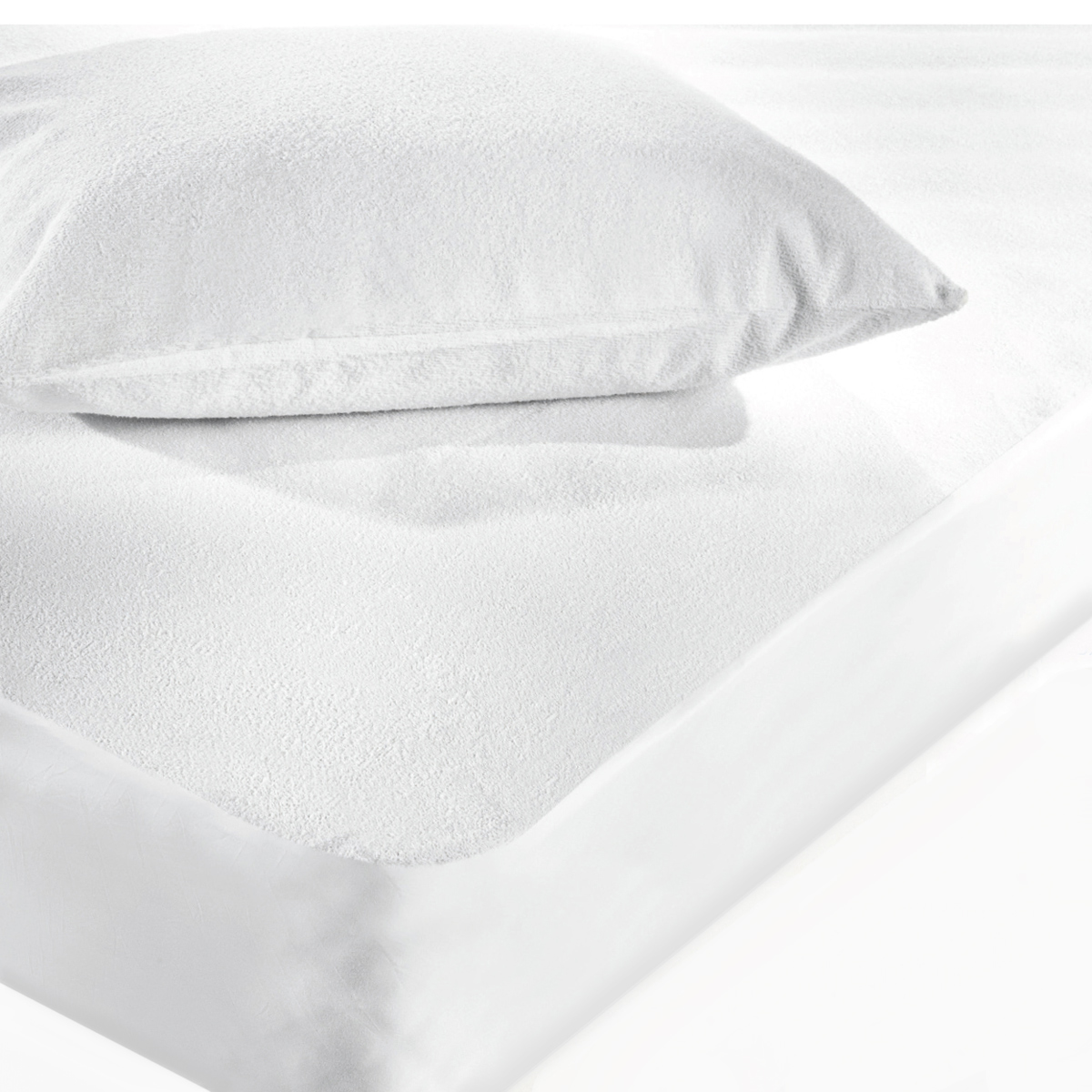 Κάλυμμα Στρώματος Αδιάβροχο (160x200+35) Hotel Φανελένιο Με Φάσα 5300006