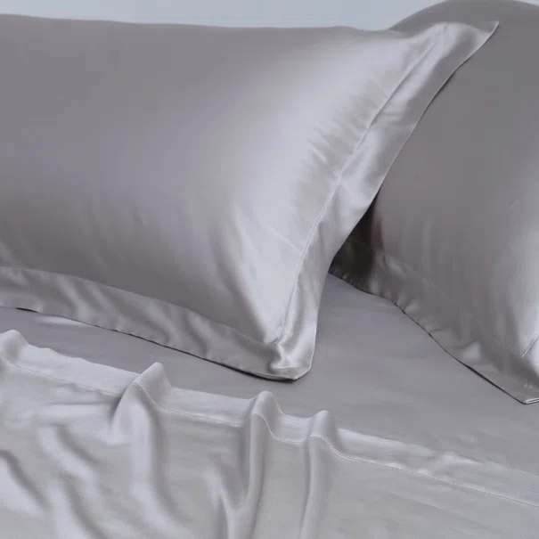Σεντόνια King Size (Σετ) Silk Fashion Bamboo Light Grey