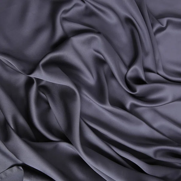 Σεντόνια King Size (Σετ) Silk Fashion Bamboo Dark Grey