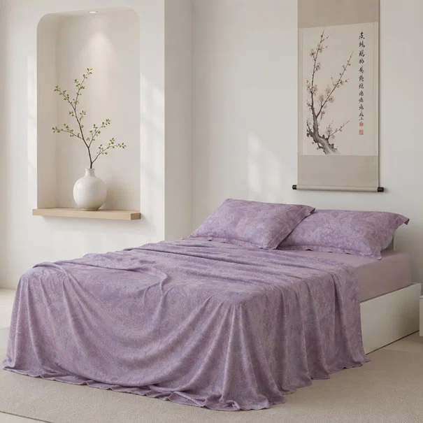 Σεντόνια Υπέρδιπλα (Σετ) Silk Fashion Silva