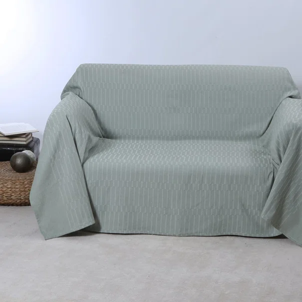 Ριχτάρι Καναπέ Διθέσιου (180x250) Silk Fashion 25632 Sage Green