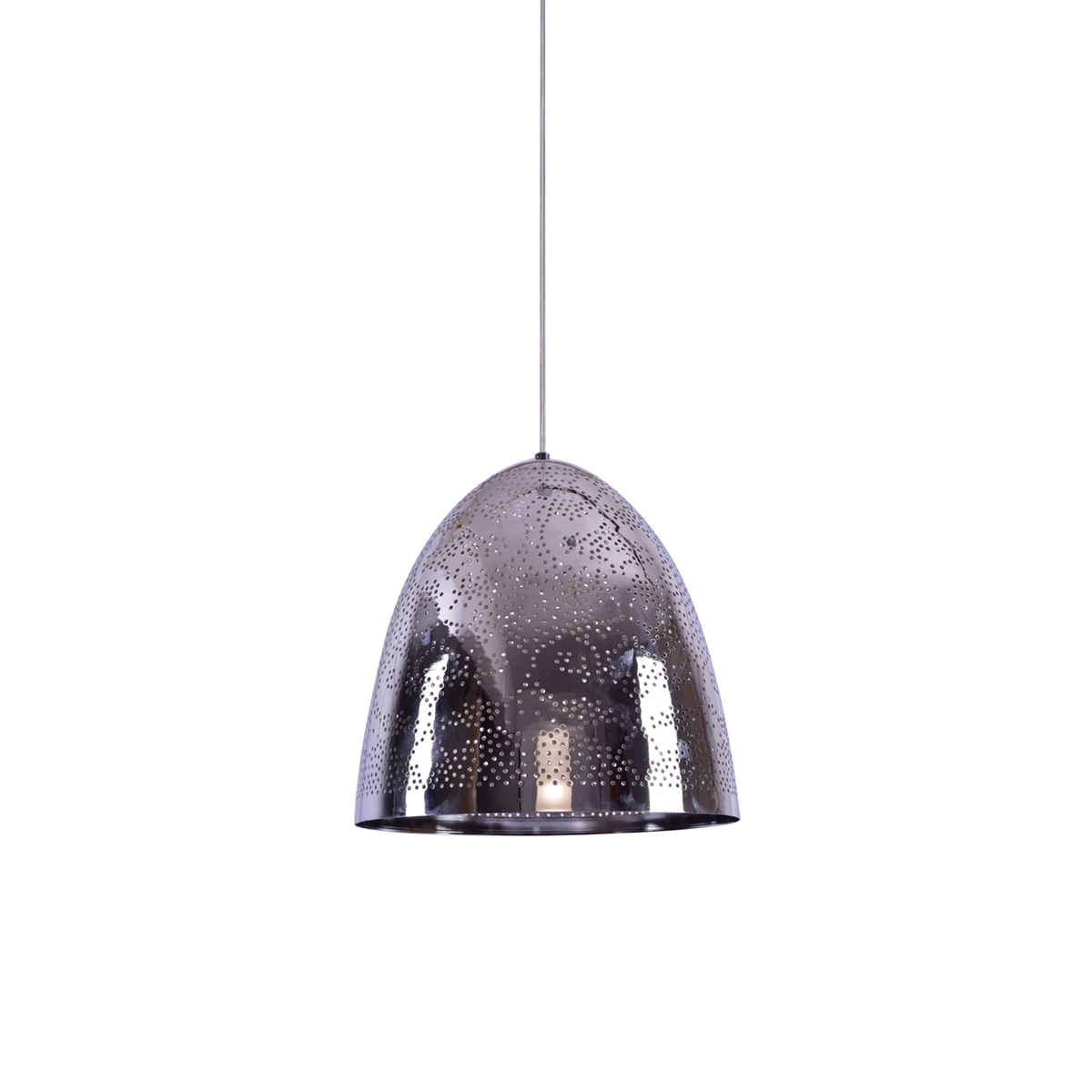 Φωτιστικό Οροφής Μονόφωτο Homelighting Faruq 77-4394 Chrome