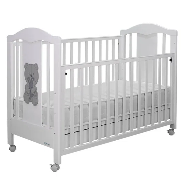 Κούνια (60x130) Bebe Stars Polar White 451-02