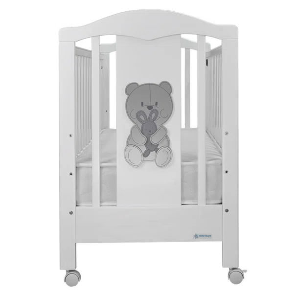 Κούνια (60x130) Bebe Stars Polar White 451-02
