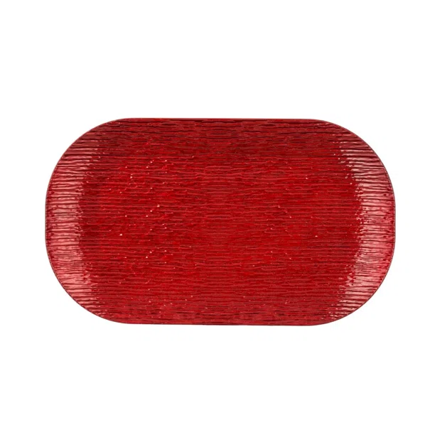 Πιατέλα Διακόσμησης (43x25.5x3) Edelman Red 1200089
