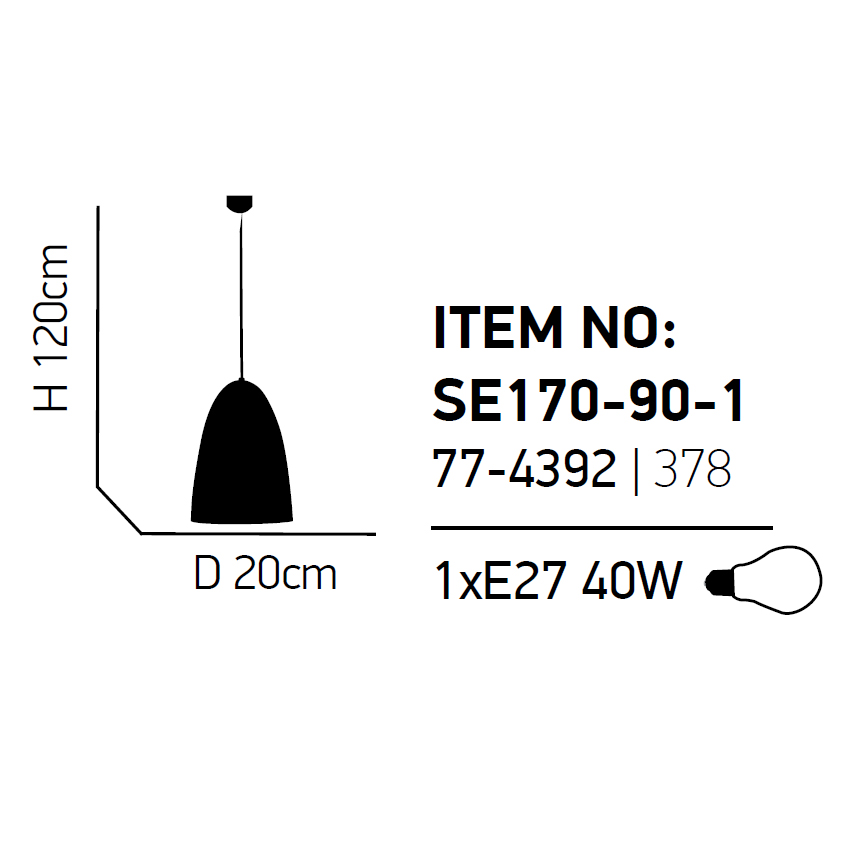 Φωτιστικό Οροφής Μονόφωτο Homelighting Amila 77-4392 Chrome Φωτιστικά Κρεμαστά Spitishop