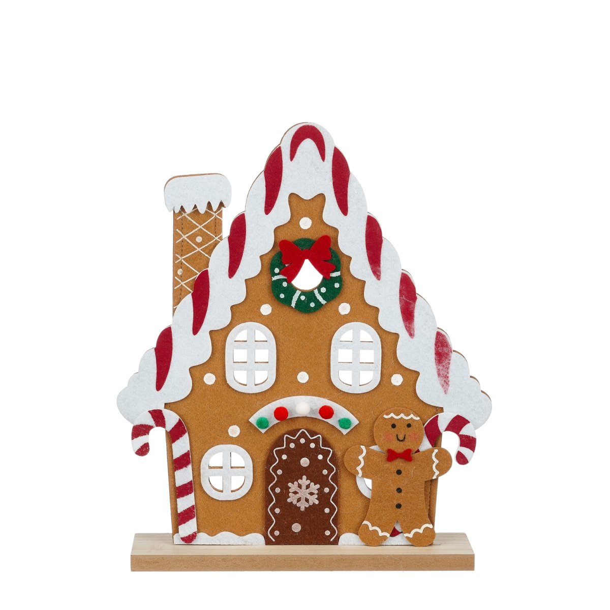 Χριστουγεννιάτικο Διακοσμητικό (26.5x6x31) Edelman Gingerbread House 1203904