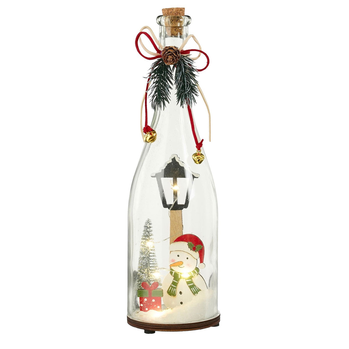 Χριστουγεννιάτικο Διακοσμητικό Με Led (Φ9x31) Edelman Snowman 1203923-2