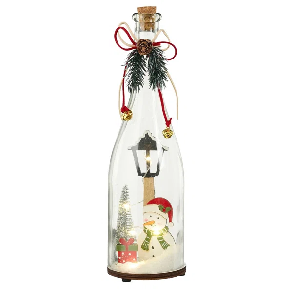 Χριστουγεννιάτικο Διακοσμητικό Με Led (Φ9x31) Edelman Snowman 1203923-2