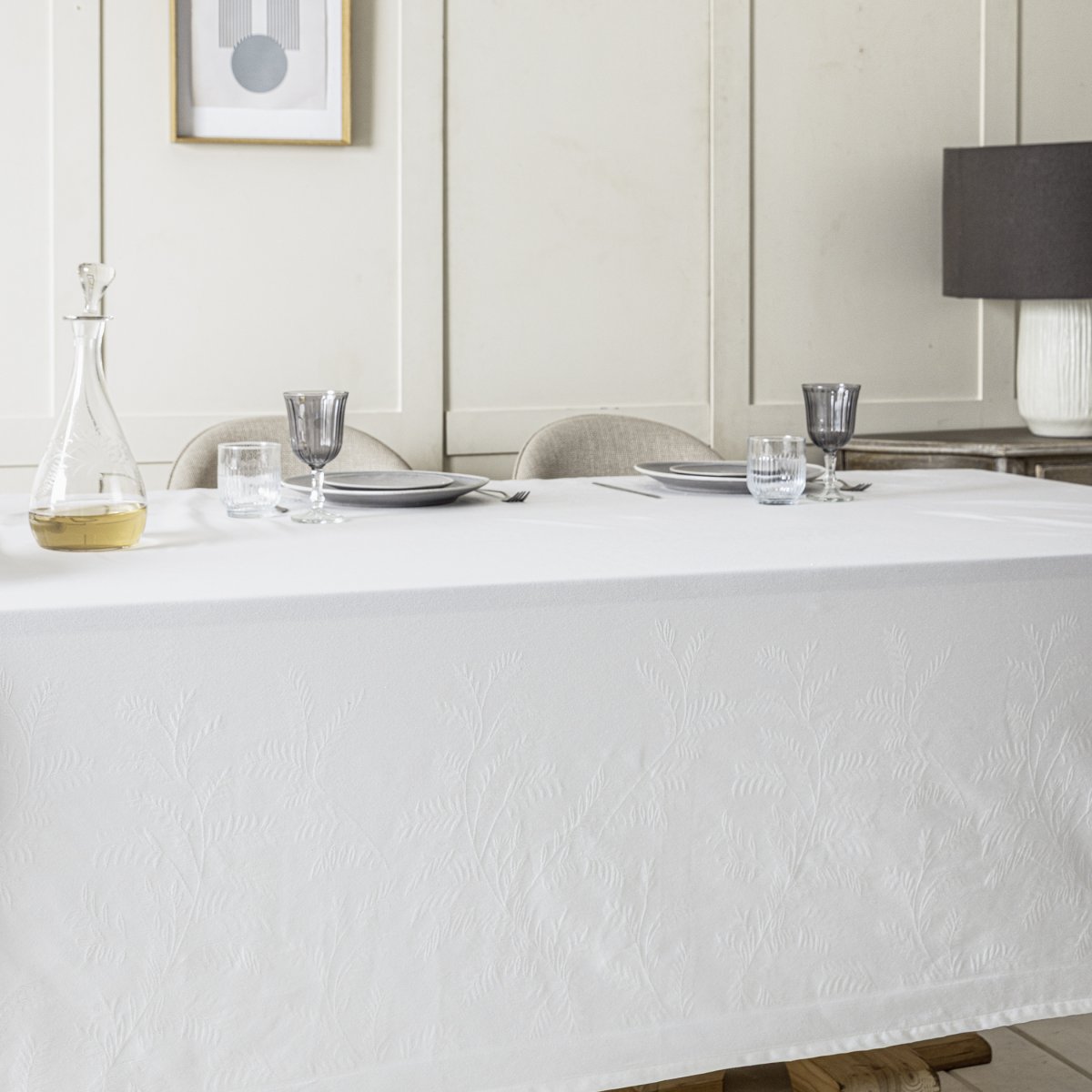 Τραπεζομάντηλο (160x310) Nima Lillian Off White