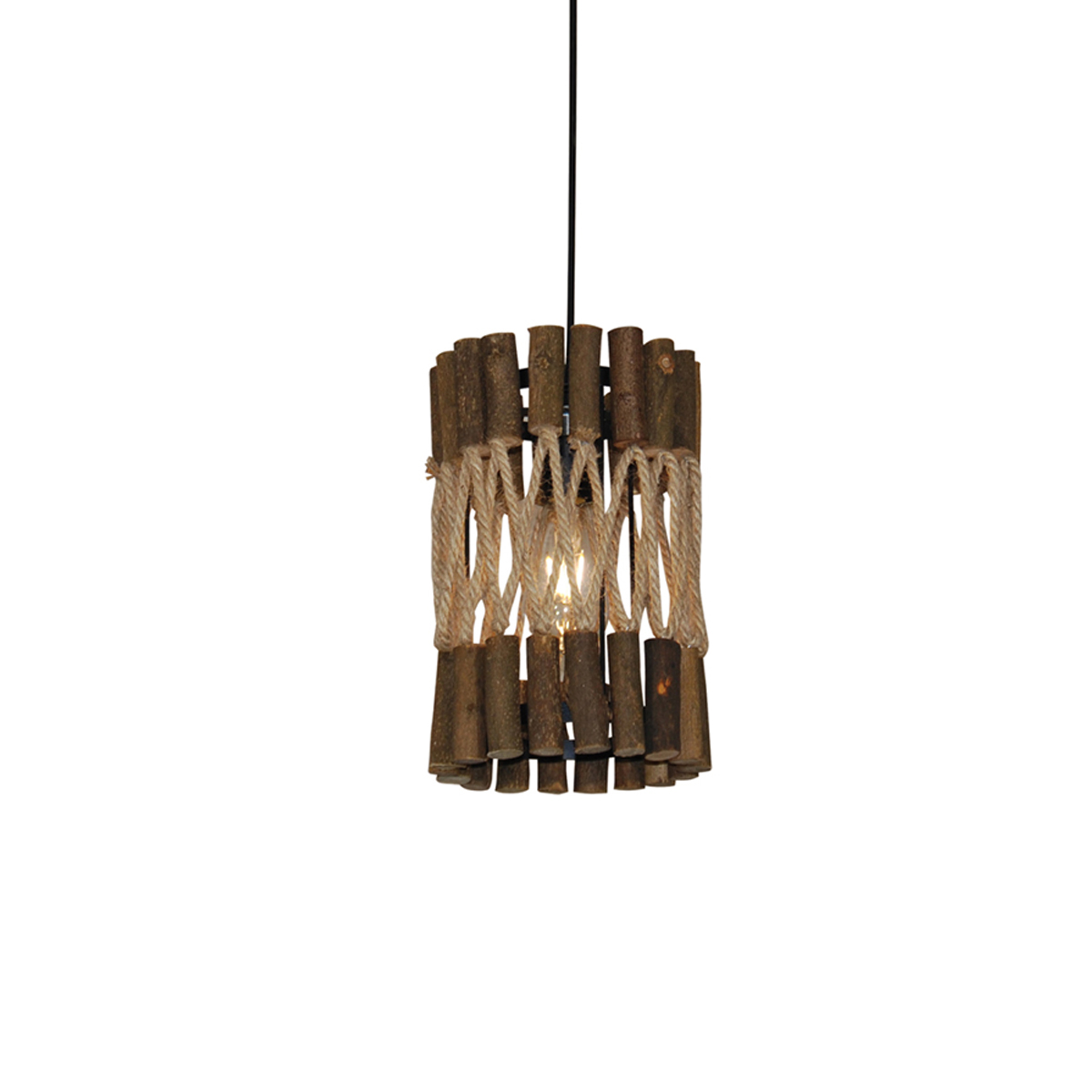 Φωτιστικό Οροφής Μονόφωτο Homelighting Kotel 77-3604 Natural