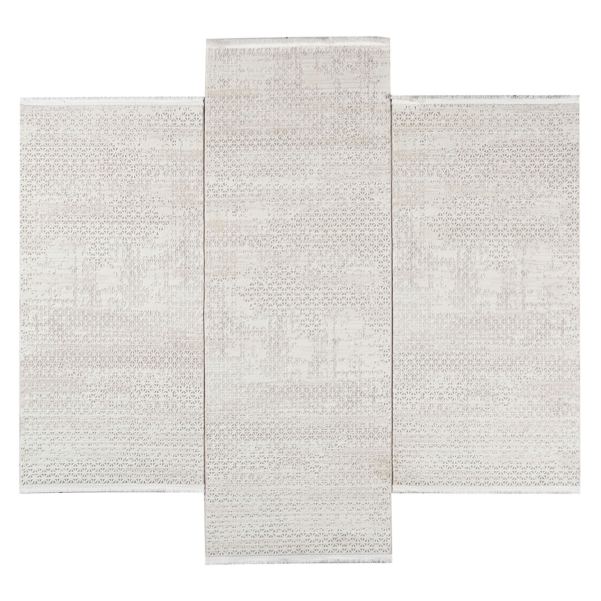 Χαλιά Κρεβατοκάμαρας (Σετ 3τμχ) Polcarpet Platinum 80271 Cream/Beige