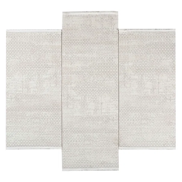 Χαλιά Κρεβατοκάμαρας (Σετ 3τμχ) Polcarpet Platinum 80271 Cream/Beige