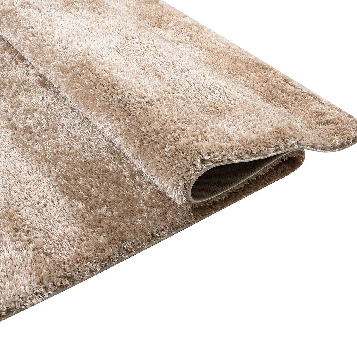 Χαλιά Κρεβατοκάμαρας (Σετ 3τμχ) Polcarpet Satin Shaggy Gold