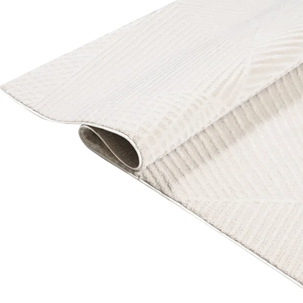 Χαλιά Κρεβατοκάμαρας (Σετ 3τμχ) Polcarpet Petra Stone 965 Ivory
