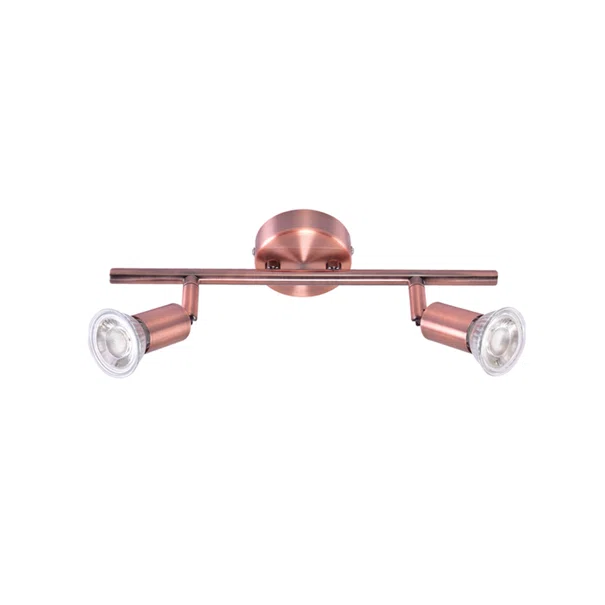 Σποτ Δίφωτο Homelighting Saba 77-3547 Copper