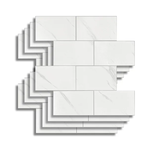 Αυτοκόλλητα Πλακάκια (Σετ 4τμχ) L-C Careo White 1770155