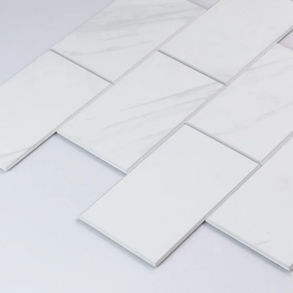 Αυτοκόλλητα Πλακάκια (Σετ 4τμχ) L-C Careo White 1770155