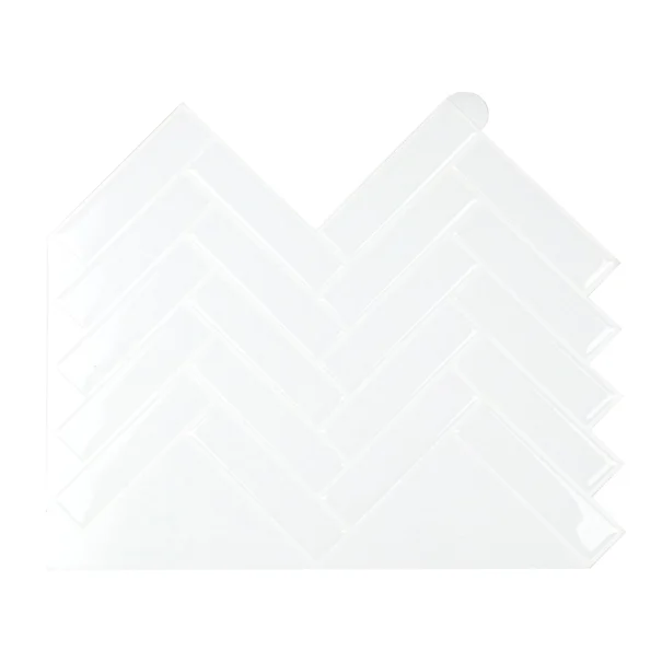 Αυτοκόλλητο 3D Πάνελ Τοίχου (30.5x25) L-C Malda White 1770156
