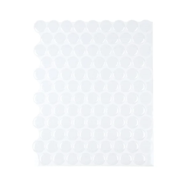 Αυτοκόλλητο 3D Πάνελ Τοίχου (30.5x25) L-C Pointille White 1770158