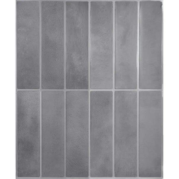 Αυτοκόλλητο 3D Πάνελ Τοίχου (30.5x25) L-C Kalix Gris 1770181