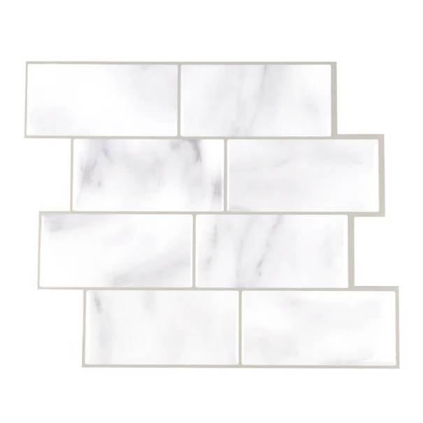 Αυτοκόλλητο 3D Πάνελ Τοίχου (30.5x25) L-C Metro Marble 1770132