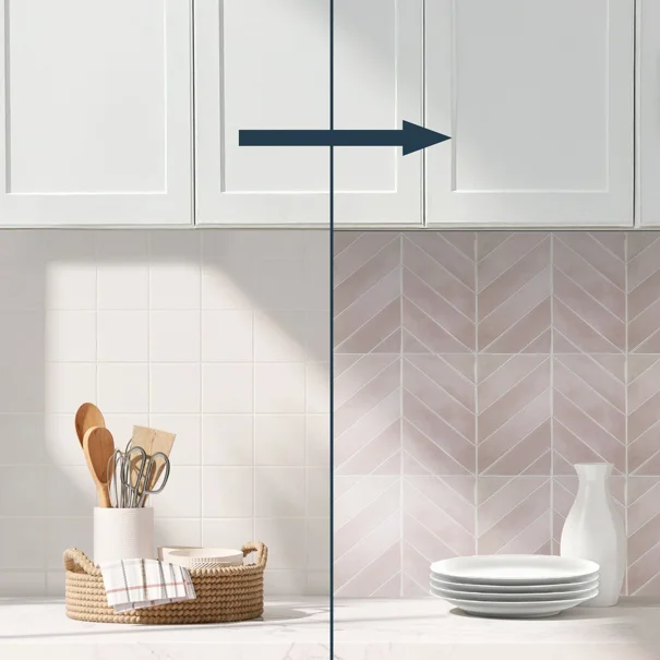 Αυτοκόλλητο Πλακάκι 3D (30.5x25) L-C Parma Blush 1770135