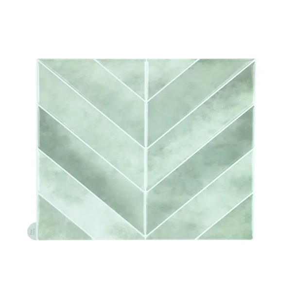 Αυτοκόλλητο 3D Πάνελ Τοίχου (30.5x25) L-C Parma Sage 1770136