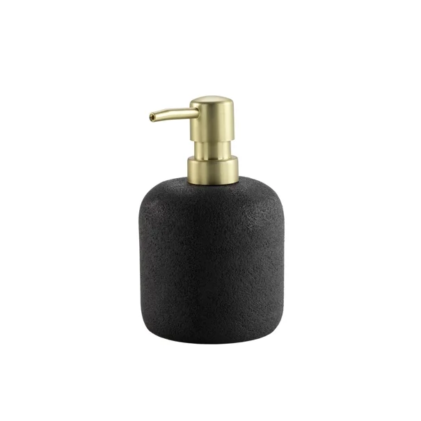 Dispenser Μπάνιου (Φ9.4x14.8) L-C Aquamarbe Noir/Or 1802283
