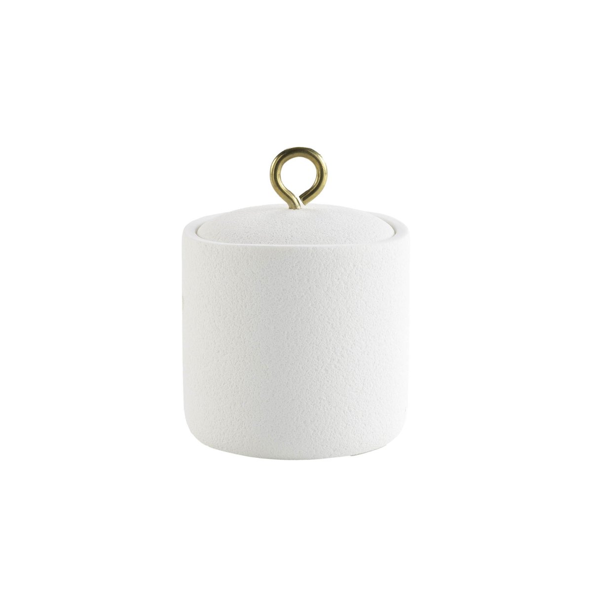 Βαμβακοθήκη (Φ10x13.3) L-C Aquamarbe Blanc/Or 1802288