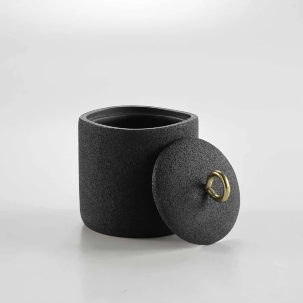 Βαμβακοθήκη (Φ10x13.3) L-C Aquamarbe Noir/Or 1802289