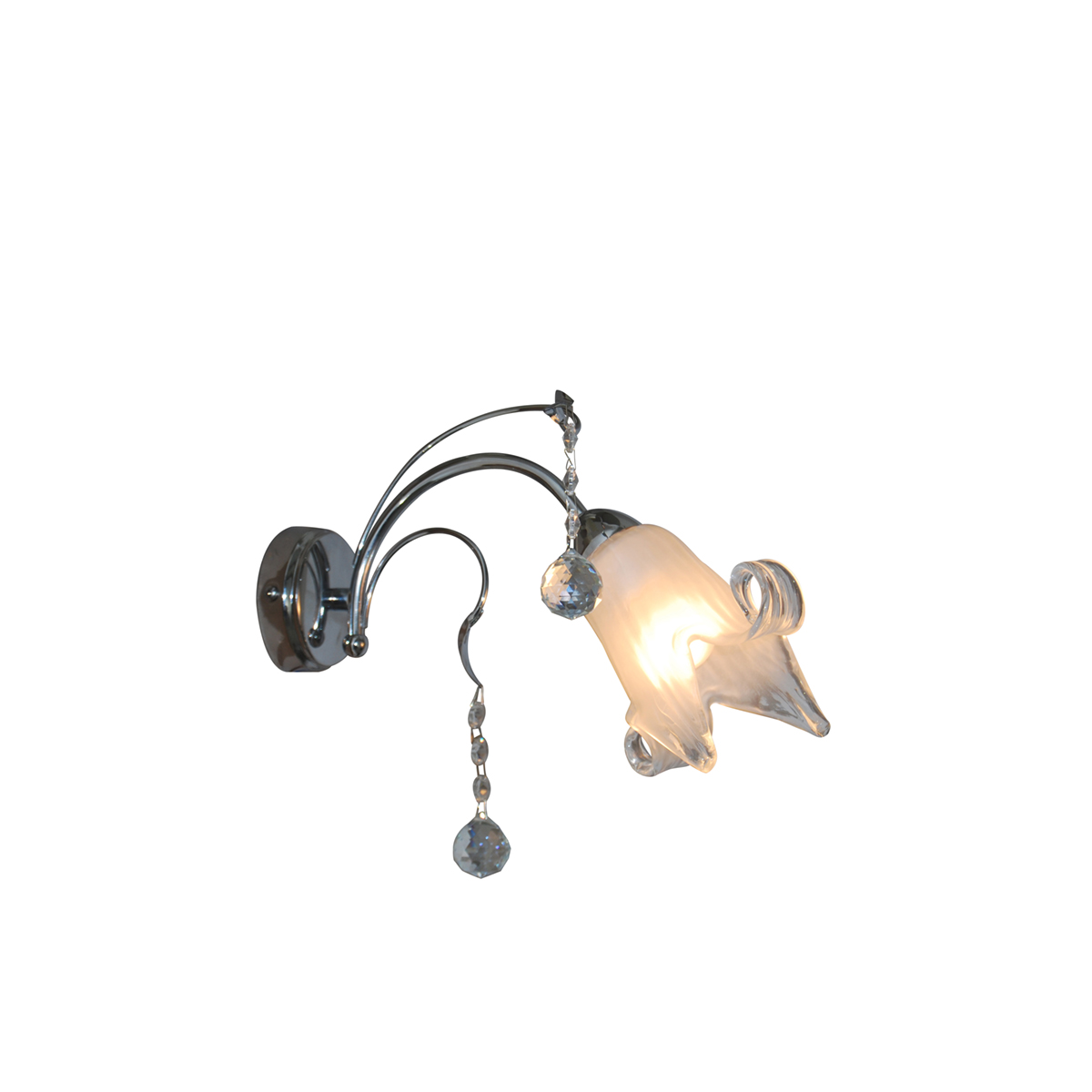 Απλίκα Τοίχου Homelighting Memo 77-3363 Chrome