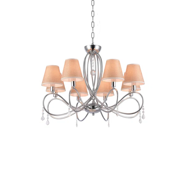 Πολυέλαιος Οροφής Homelighting Laki 77-3666 Chrome