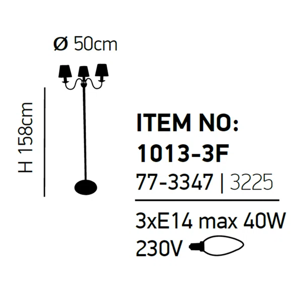 Φωτιστικό Δαπέδου Homelighting Dune 77-3347 White