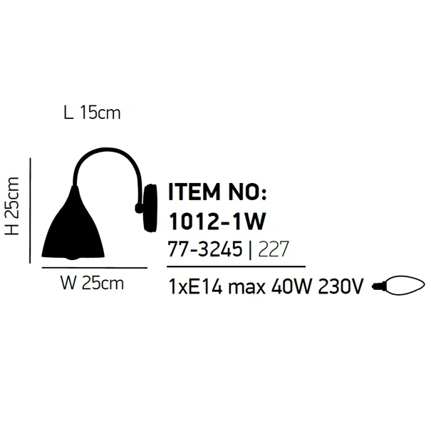 Απλίκα Τοίχου Homelighting Kup 77-3245 Beige