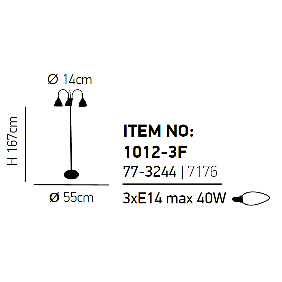 Φωτιστικό Δαπέδου Homelighting Kup 77-3244 Beige Φωτιστικά Μεταλλικά Spitishop