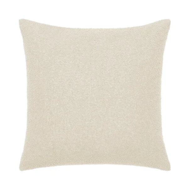 Παπλωματοθήκη Fleece Μονή (140x200) + Διακοσμητική Μαξιλαροθήκη Fleece L-C Pilou Natural 1645286