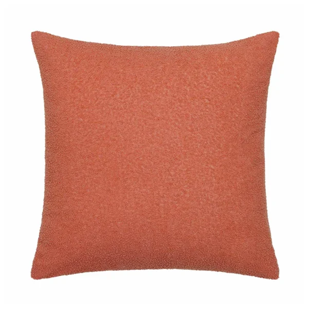 Παπλωματοθήκη Fleece Μονή (140x200) + Διακοσμητική Μαξιλαροθήκη Fleece L-C Pilou Terracotta 1645281