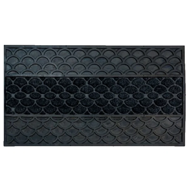 Πατάκι Εισόδου (40x70) San Lorentzo Straight SLZ115 Black