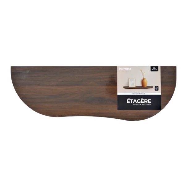 Ράφι Τοίχου (57x19x1.8) L-C Acacia 6RAN894AC
