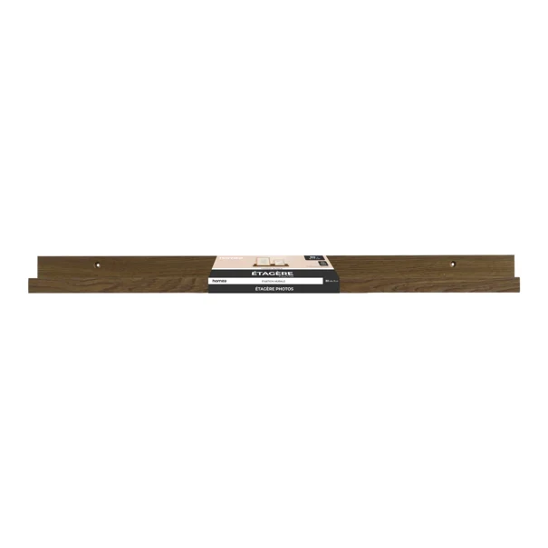 Ράφι Τοίχου (80x6x7) L-C Acacia 6RAN892AC
