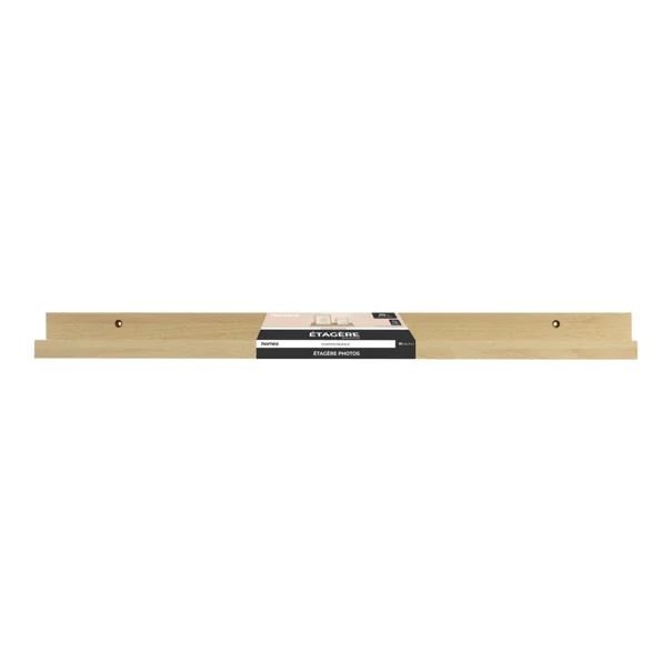 Ράφι Τοίχου (80x6x7) L-C L.Oak 6RAN892CC